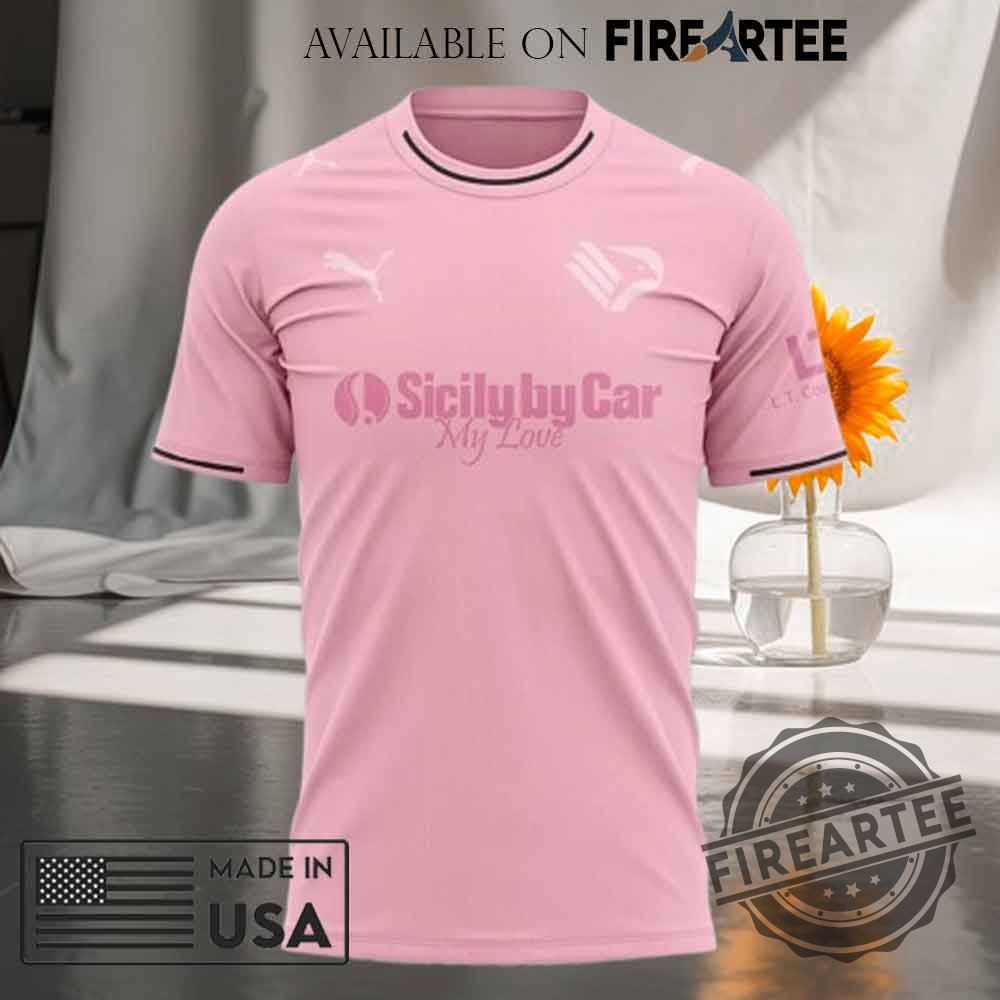 Palermo FC Rosalia Special Pink T-shirt 5 Palermo FC Rosalia Special Pink T-shirt