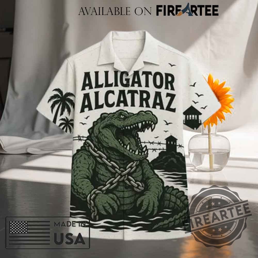 Alligator Alcatraz Hawaiian Shirt 3 Alligator Alcatraz Hawaiian Shirt