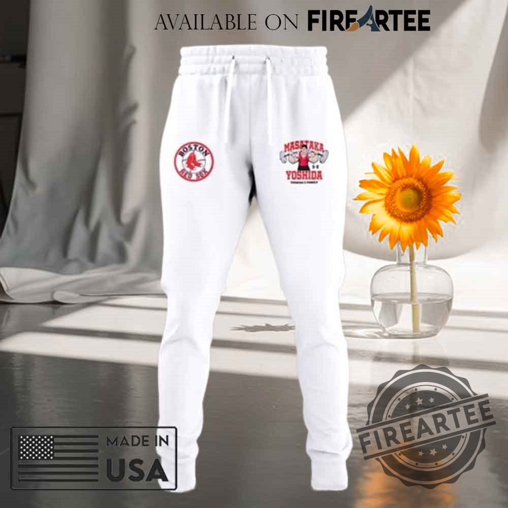 Red Sox x Masataka Yoshida’s Family White Hoodie 3 Red Sox x Masataka Yoshida’s Family White Hoodie