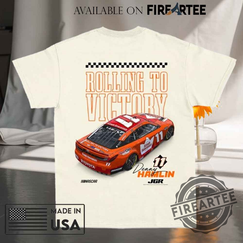 Denny Hamlin #11 King's Hawaiian JGR Racing T-Shirt NASCAR Fan Apparel 5 Denny Hamlin 11 Kings Hawaiian Jgr Racing Tshirt Nascar Fan Apparel fireartee 3