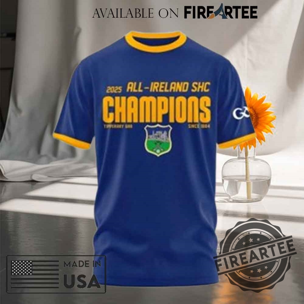 Tipperary Gaa Allireland Champions 2025 Tshirt Hoodie 7 Tipperary GAA All-Ireland Champions 2025 T-shirt Hoodie
