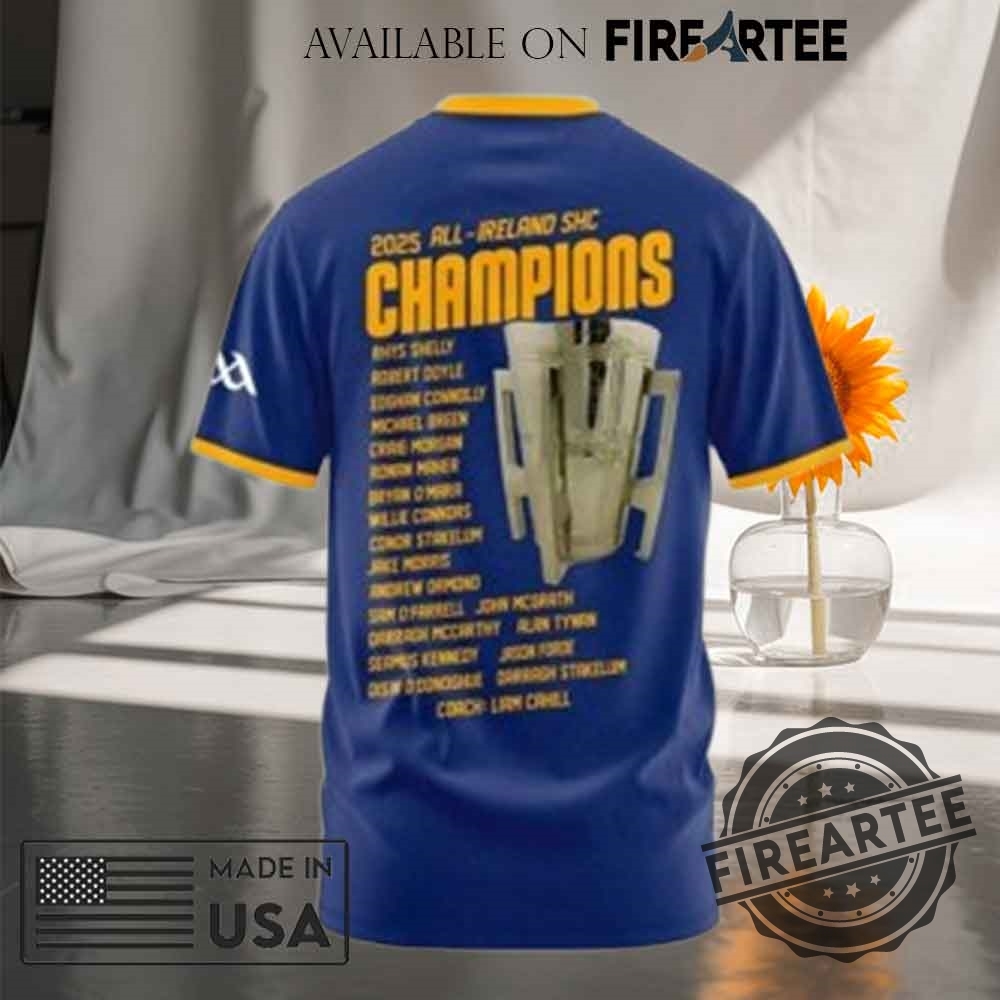 Tipperary Gaa Allireland Champions 2025 Tshirt Hoodie 8 Tipperary GAA All-Ireland Champions 2025 T-shirt Hoodie