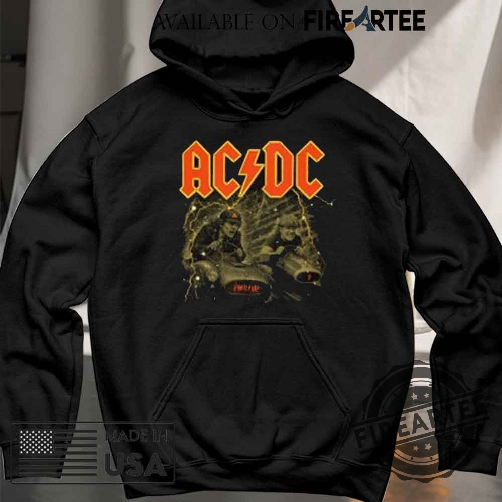 Ac Dc Imola Italy Tour Tshirt Double Sided 5 AC DC Imola Italy Tour T-shirt Double Sided