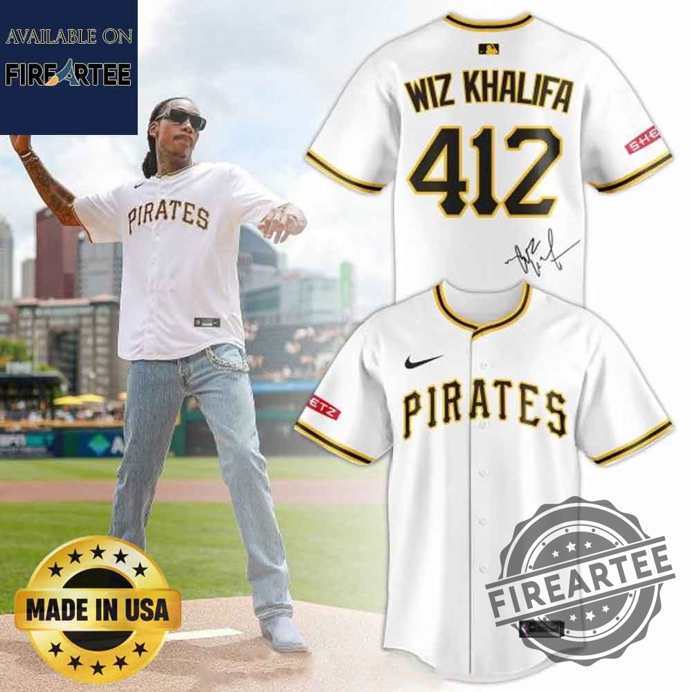 Pittsburgh Pirates X Wiz Khalifa 2025 Jersey