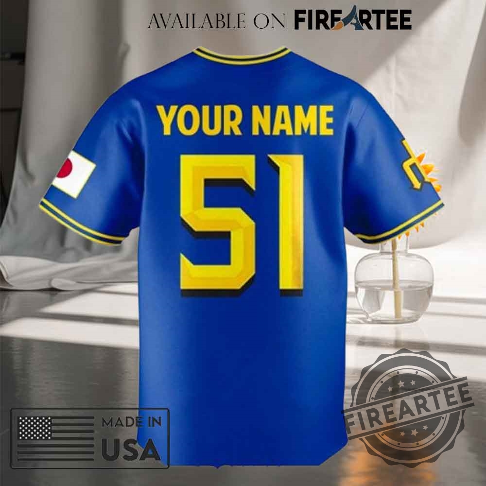 Japanese Pride x SEA Baseball Jersey 5 Japanese Pride x SEA Baseball Jersey