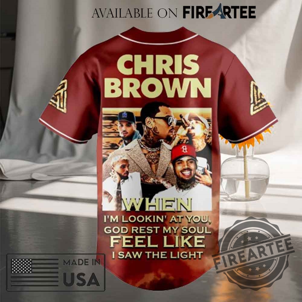 Custom Chris Brown Breezy Bowl 20th Anniversary Baseball Jersey 5 Custom Chris Brown Breezy Bowl 20th Anniversary Baseball Jersey