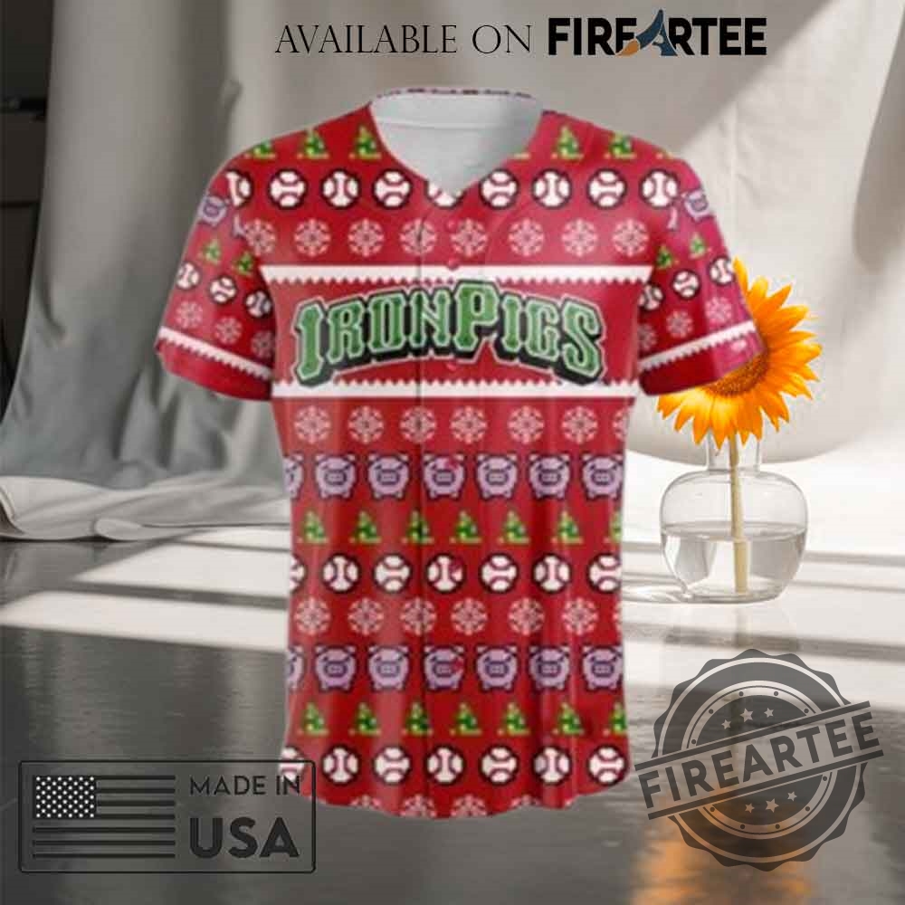 Lehigh Valley Ironpigs Christmas In July Jersey 2025 Giveaway 4 Lehigh Valley IronPigs Christmas in July Jersey 2025 Giveaway