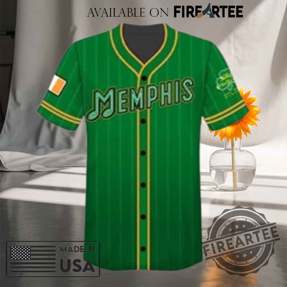 Memphis Redbirds Halfway To St. Patricks Day Jersey Giveaway 2025 4 Memphis Redbirds Halfway to St. Patrick’s Day Jersey Giveaway 2025