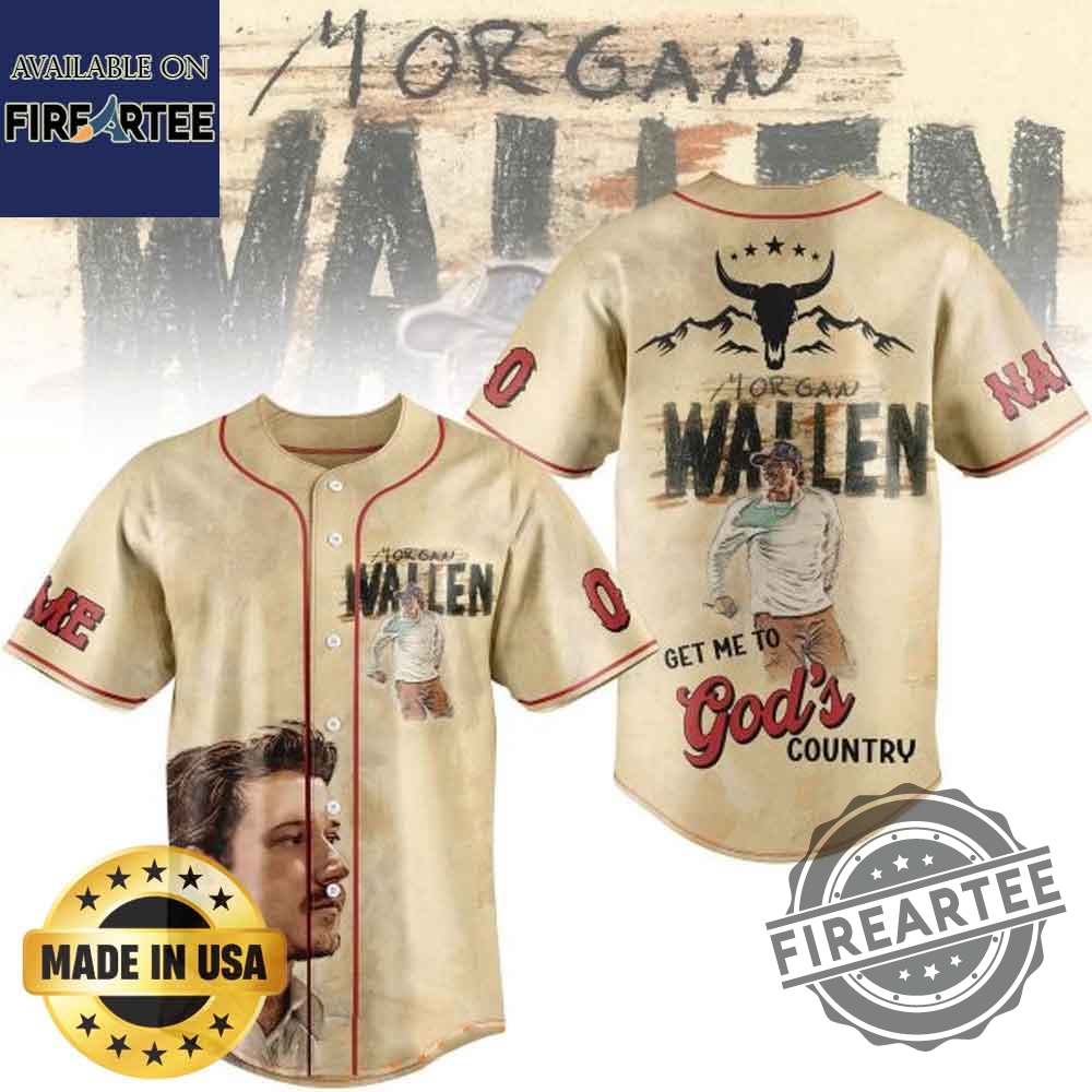 Morgan Wallen Get Me To Gods Country Jersey