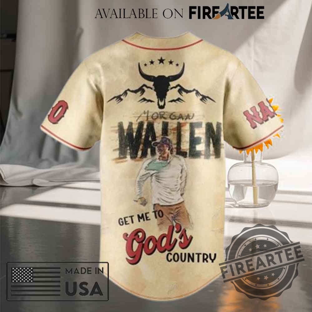 Morgan Wallen Get Me To Gods Country Jersey 5 Morgan Wallen Get Me To God’s Country Jersey