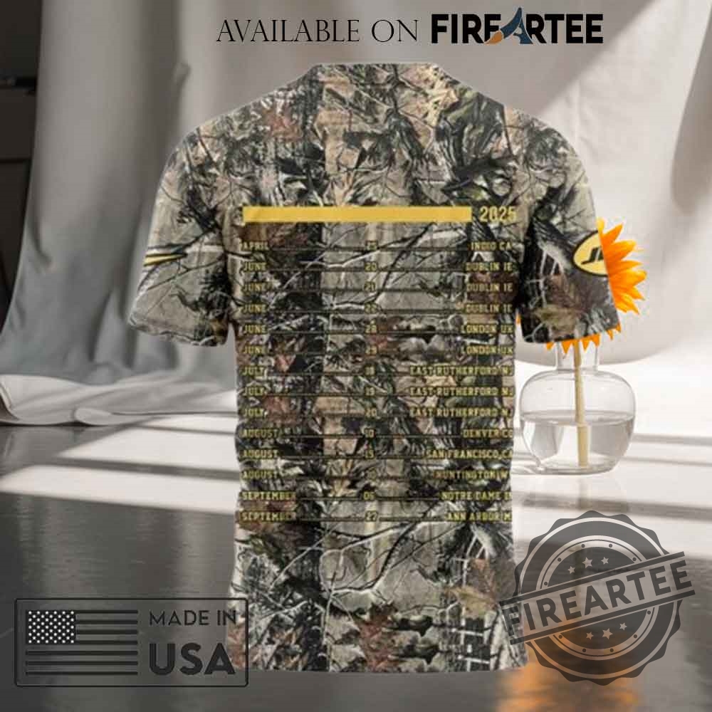 New York Jets x Zach Bryan Tour Camo T-shirt 5 New York Jets x Zach Bryan Tour Camo T-shirt