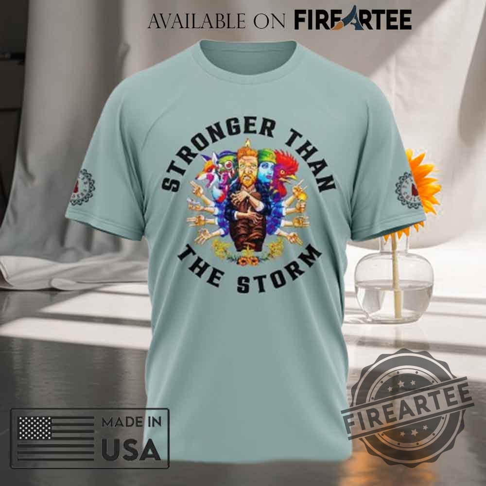 Tyler Childers Texas Stronger than the Storm T-shirt 4 Tyler Childers Texas Stronger than the Storm T-shirt
