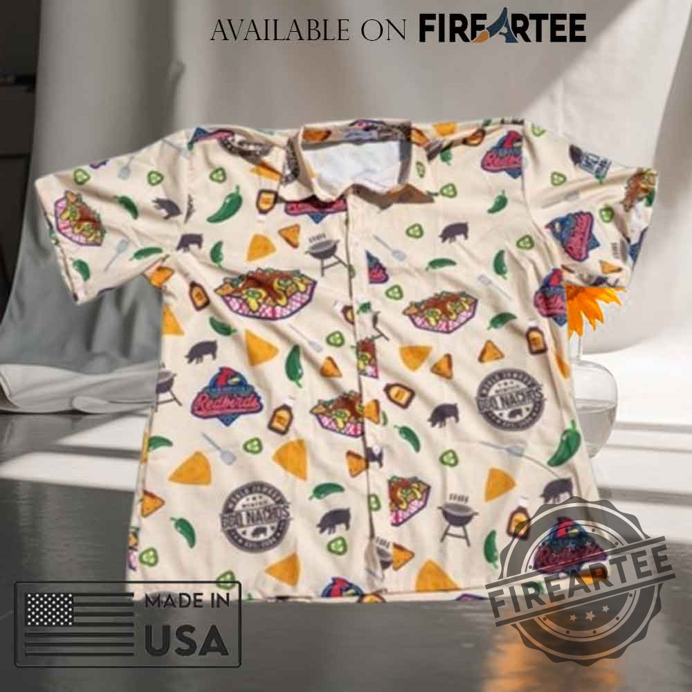Memphis Redbirds Bbq Nachos Grilling Shirt 2025 Giveaway