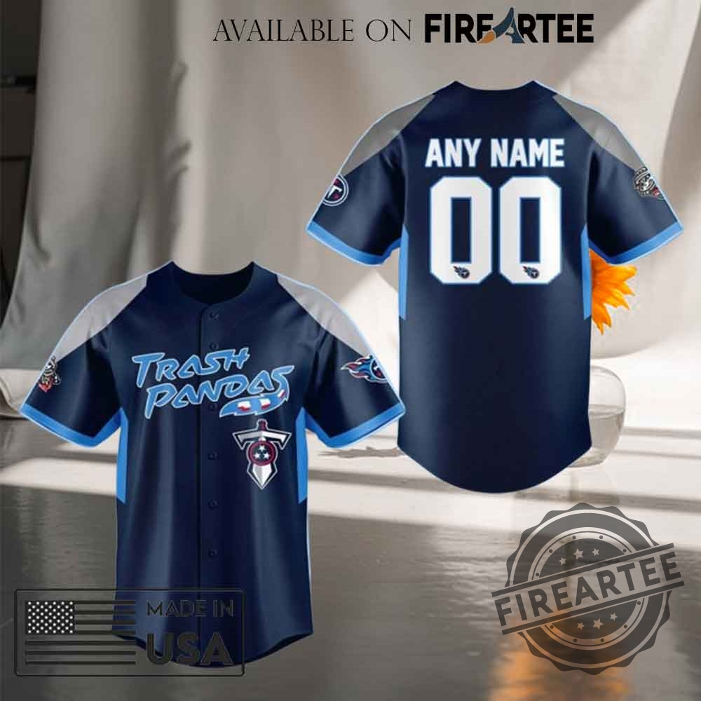 Trash Pandas X Tennessee Titans Night Jersey