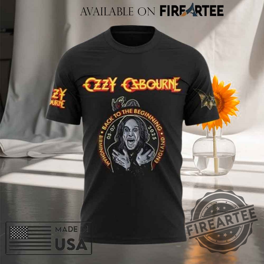 Ozzy Osbourne 77Th Anniversary 1948 2025 Memories Tshirt Hoodie 6 Ozzy Osbourne 77th Anniversary 1948 2025 Memories T-shirt Hoodie