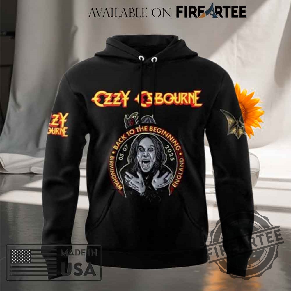 Ozzy Osbourne 77Th Anniversary 1948 2025 Memories Tshirt Hoodie 8 Ozzy Osbourne 77th Anniversary 1948 2025 Memories T-shirt Hoodie