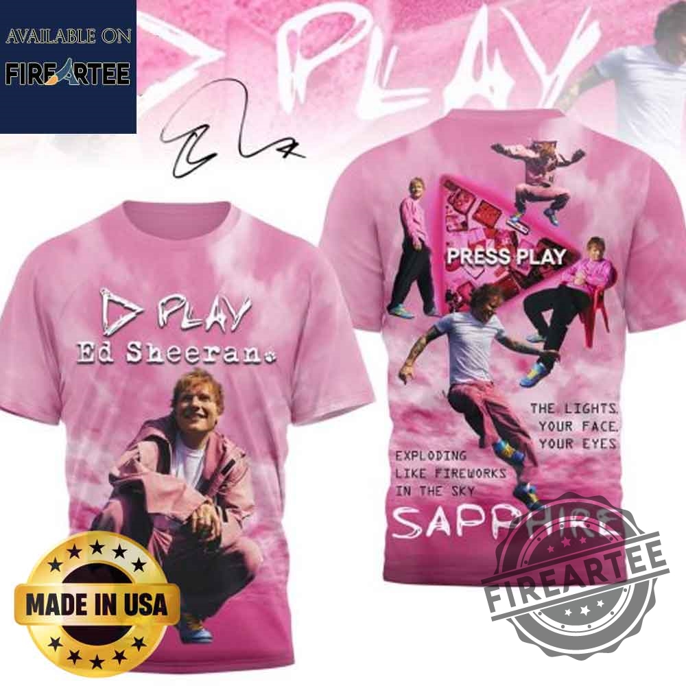 Ed Sheeran Play The New Album 2025 Tshirt
