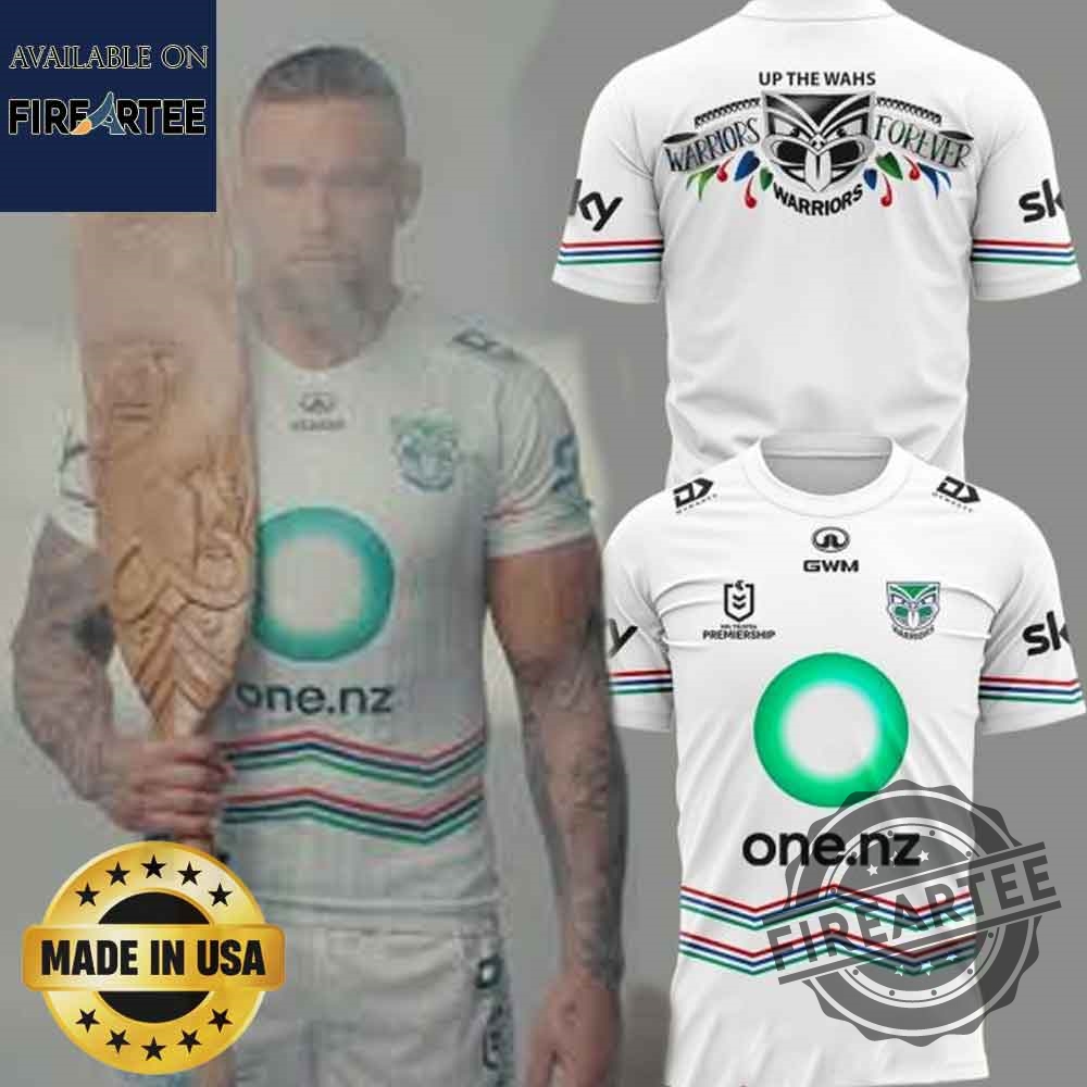 Up The Wahs New Zealand Warriors Nrl 2025 Tshirt