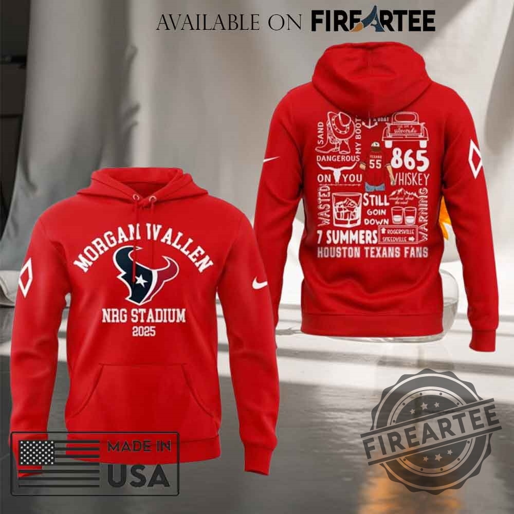 Morgan Wallen X Houston Texans 2025 Hoodie