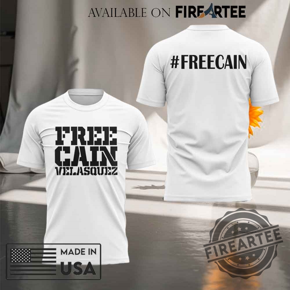 Free Cain Velasquez Tshirt Double Sided
