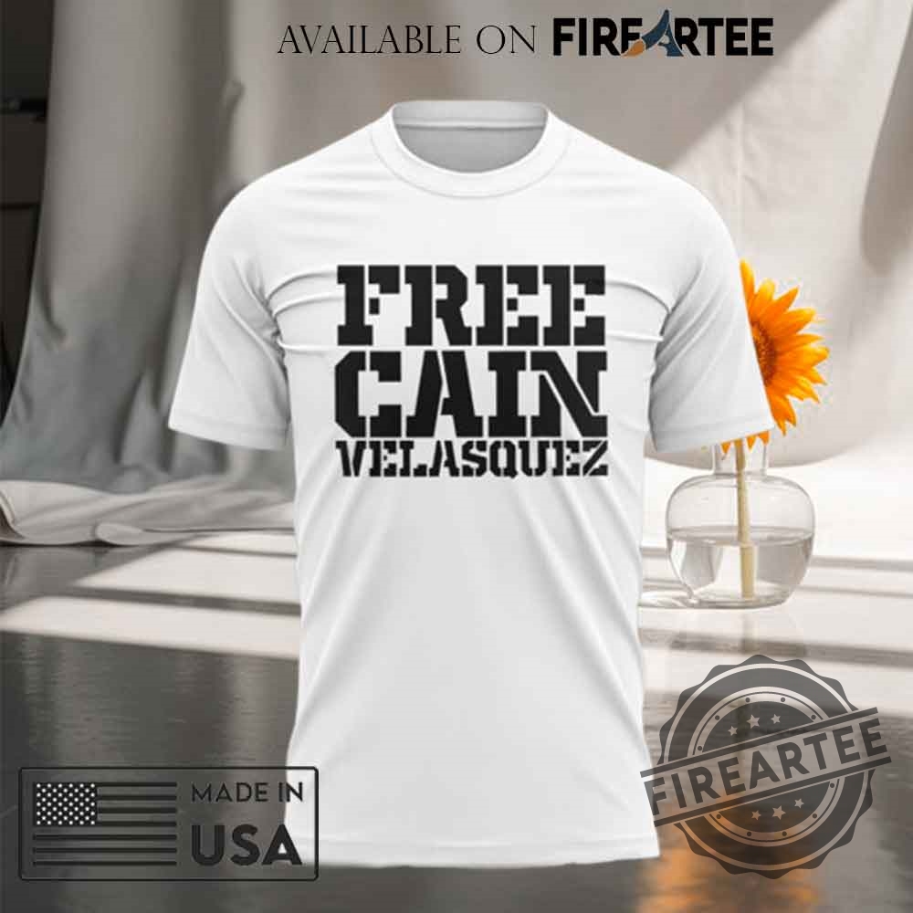 Free Cain Velasquez Tshirt Double Sided 6 Free Cain Velasquez T-shirt Double Sided