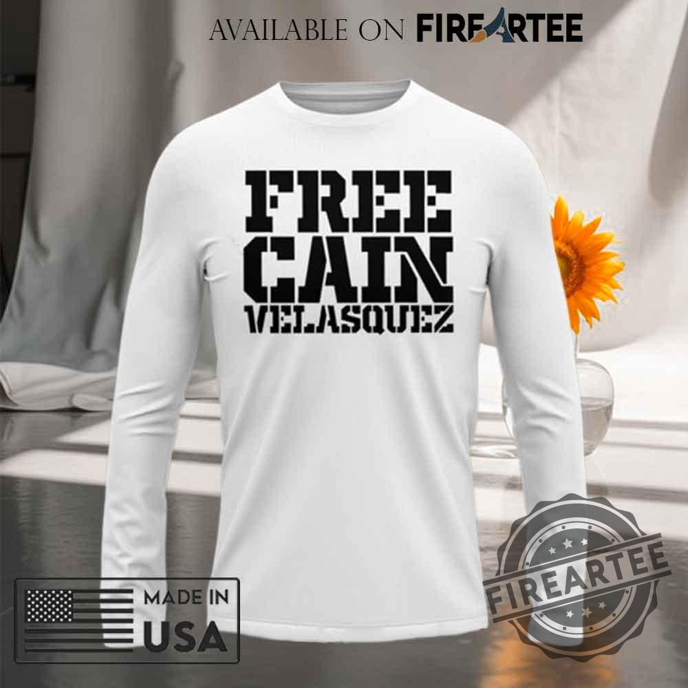 Free Cain Velasquez Tshirt Double Sided 7 Free Cain Velasquez T-shirt Double Sided