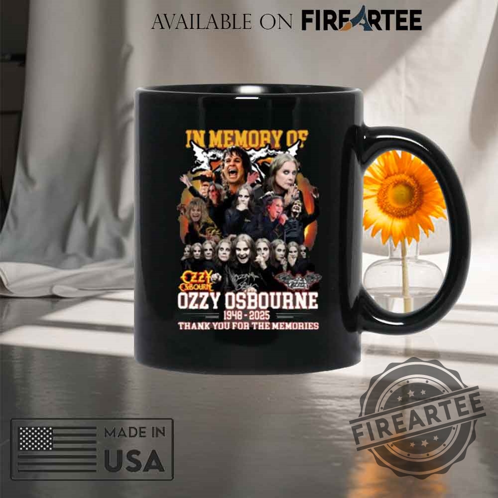 Inmemory Of Ozzy Osbourne 1948 2025 Thank You For The Memories Tshirt 7 Inmemory Of Ozzy Osbourne 1948 – 2025 Thank You For The Memories T-Shirt