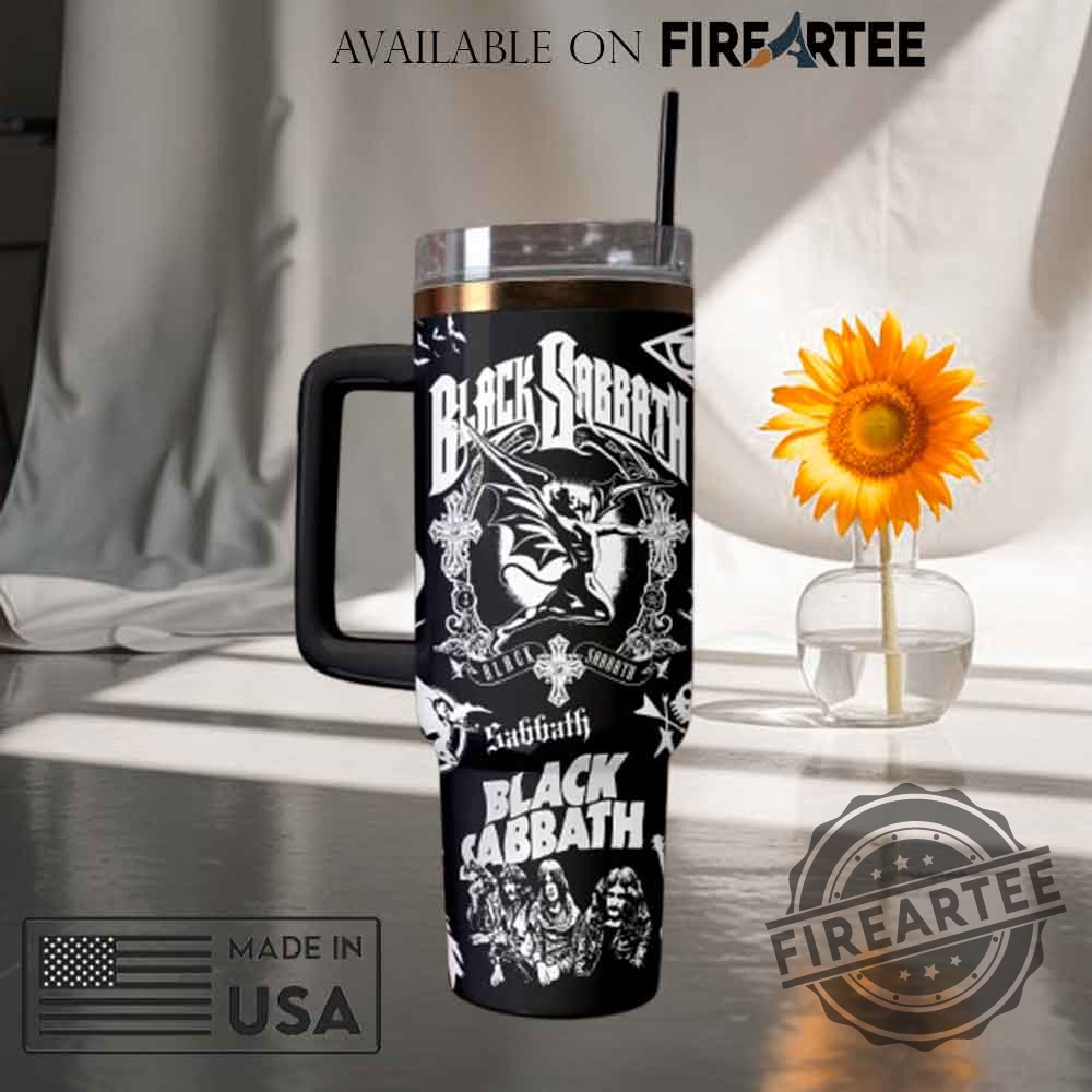 Black Sabbath Custom Stanley Tumbler Rock Music Drinkware 6 Black Sabbath Custom Stanley Tumbler Rock Music Drinkware