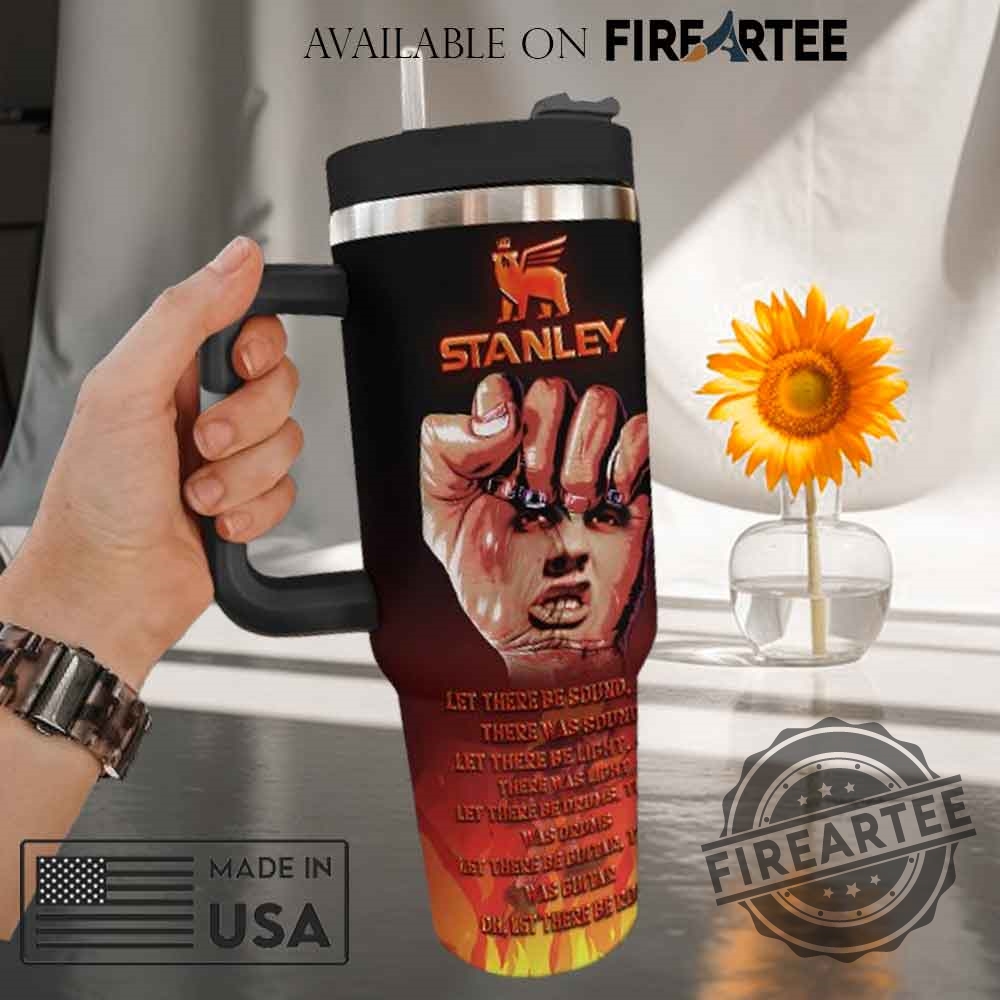 AC/DC "Let There Be Rock" Custom Stanley Tumbler 3 AC/DC "Let There Be Rock" Custom Stanley Tumbler