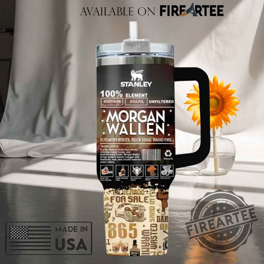 Morgan Wallen "One Night At A Time Tour" Stanley Tumbler - Personalized Country Music Fan Mug 6 Morgan Wallen "One Night At A Time Tour" Stanley Tumbler - Personalized Country Music Fan Mug