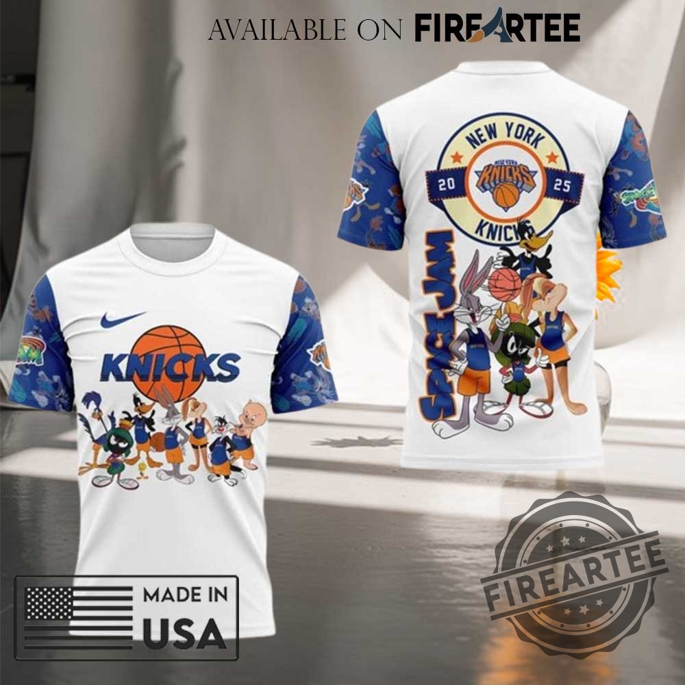 New York Knicks X Space Jam 2025 Hoodie Shirt