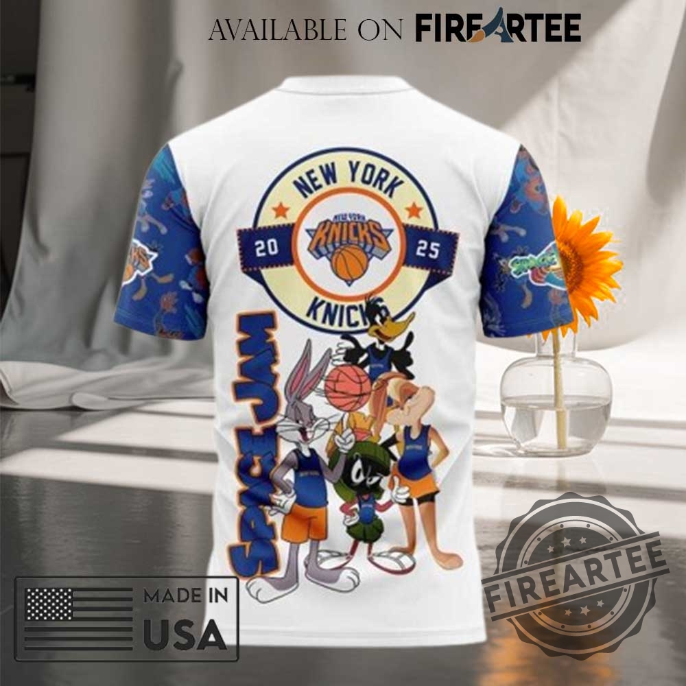 New York Knicks X Space Jam 2025 Hoodie Shirt 7 New York Knicks x Space Jam 2025 Hoodie Shirt