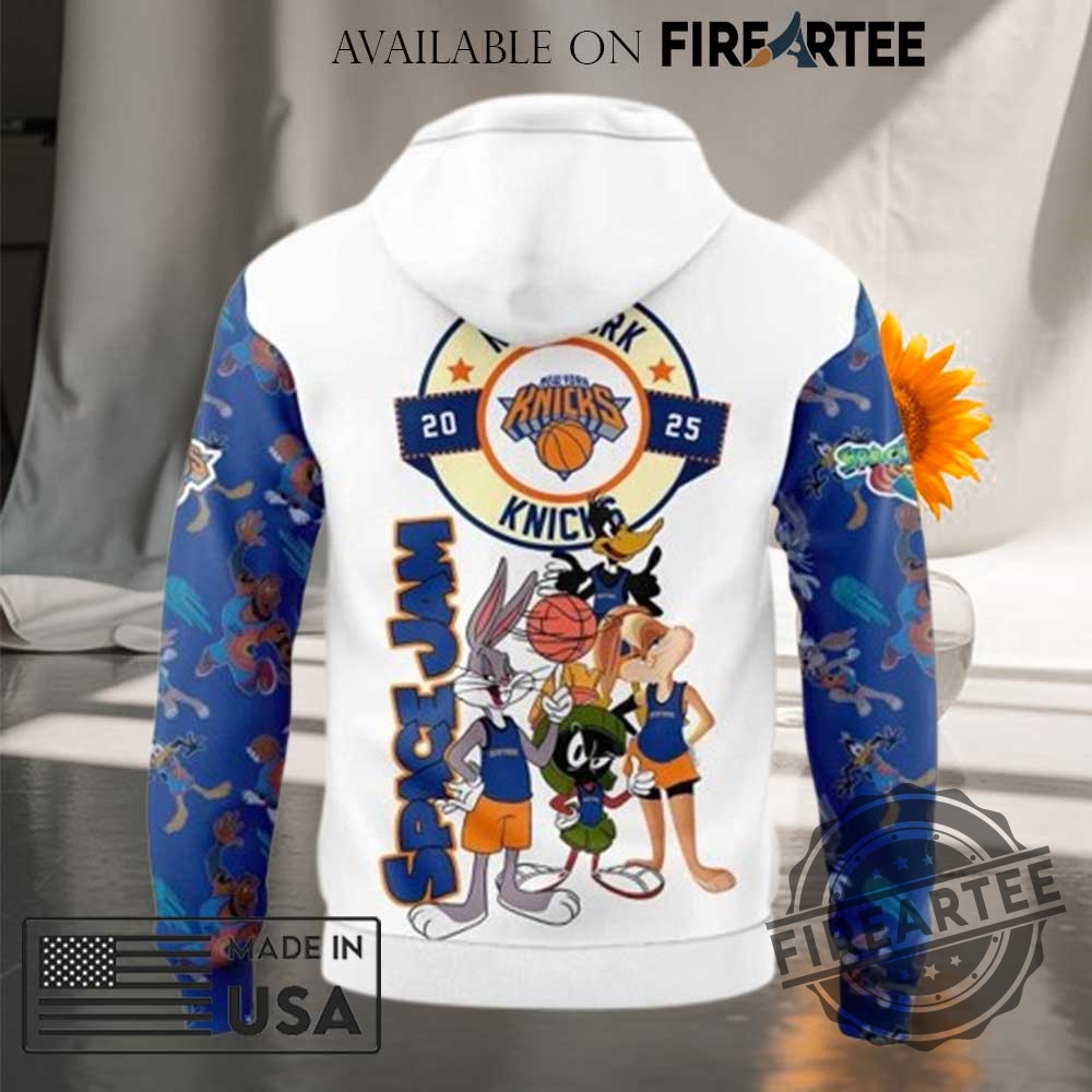 New York Knicks X Space Jam 2025 Hoodie Shirt 9 New York Knicks x Space Jam 2025 Hoodie Shirt