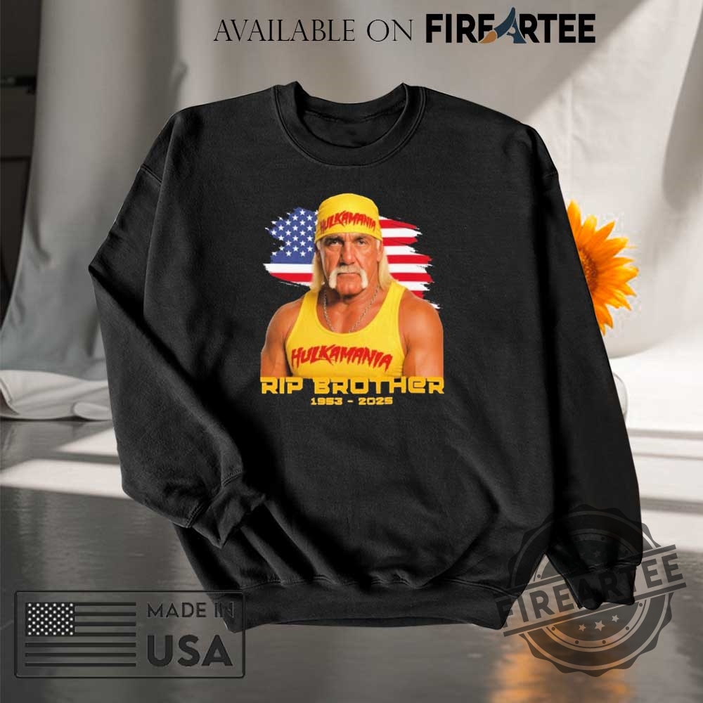 Wrestling Legend RIP Hulk Hogan Rip Brother 1953-2025 T-shirt 6 Wrestling Legend RIP Hulk Hogan Rip Brother 1953-2025 T-shirt