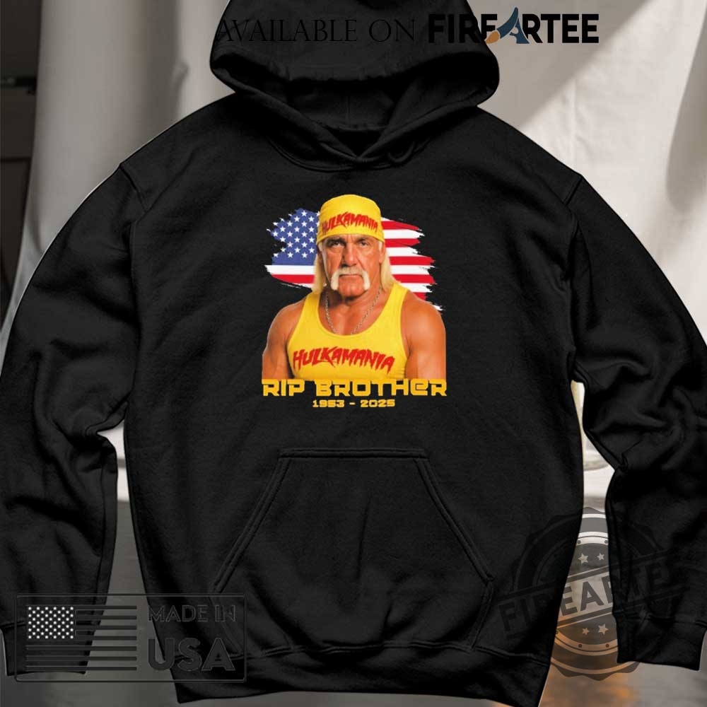 Wrestling Legend RIP Hulk Hogan Rip Brother 1953-2025 T-shirt 7 Wrestling Legend RIP Hulk Hogan Rip Brother 1953-2025 T-shirt