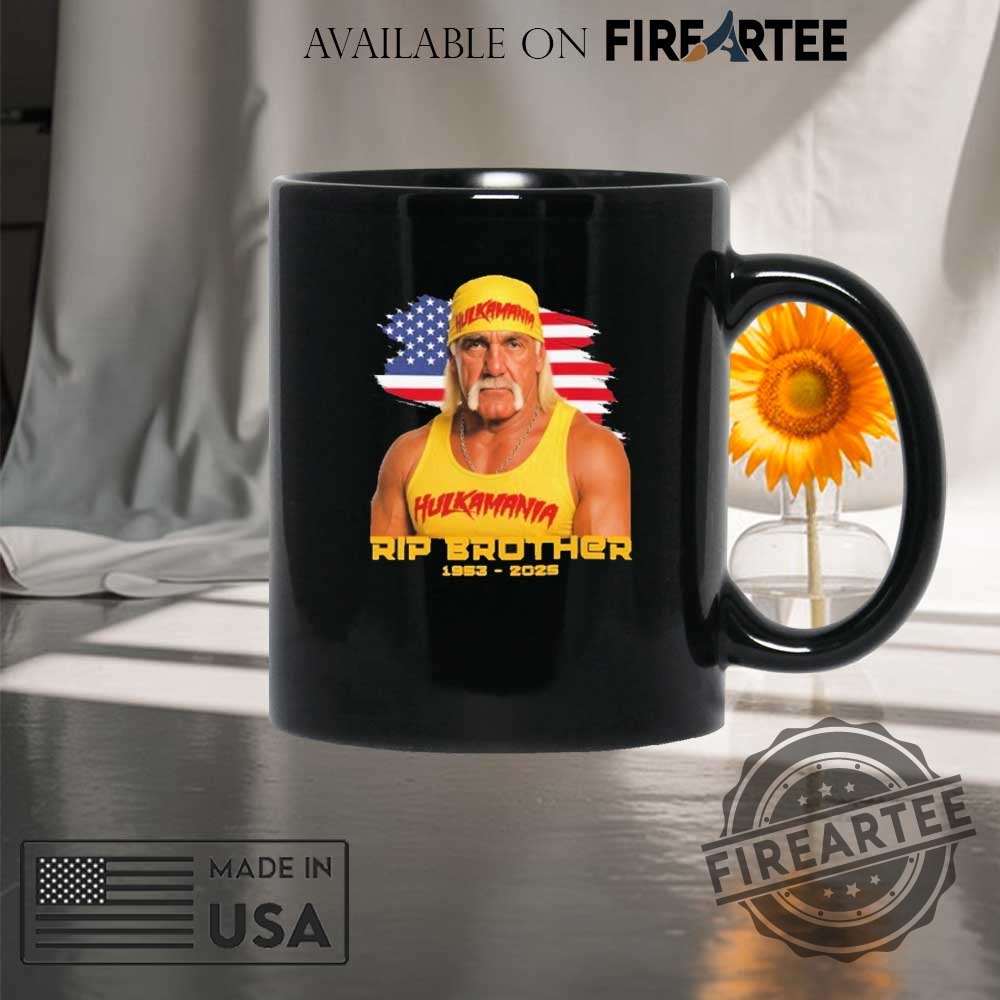 Wrestling Legend RIP Hulk Hogan Rip Brother 1953-2025 T-shirt 8 Wrestling Legend RIP Hulk Hogan Rip Brother 1953-2025 T-shirt