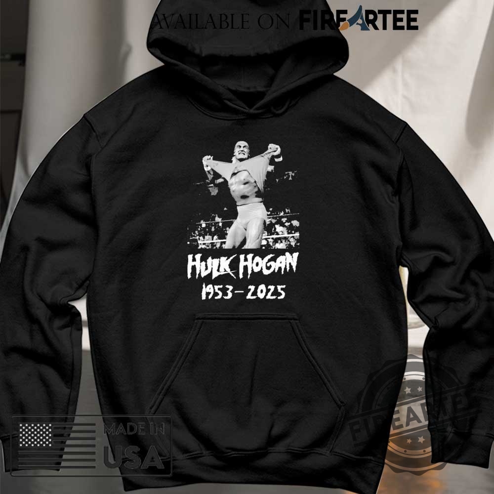 RIP Hulk Hogan 1953-2025 T-shirt 5 RIP Hulk Hogan 1953-2025 T-shirt