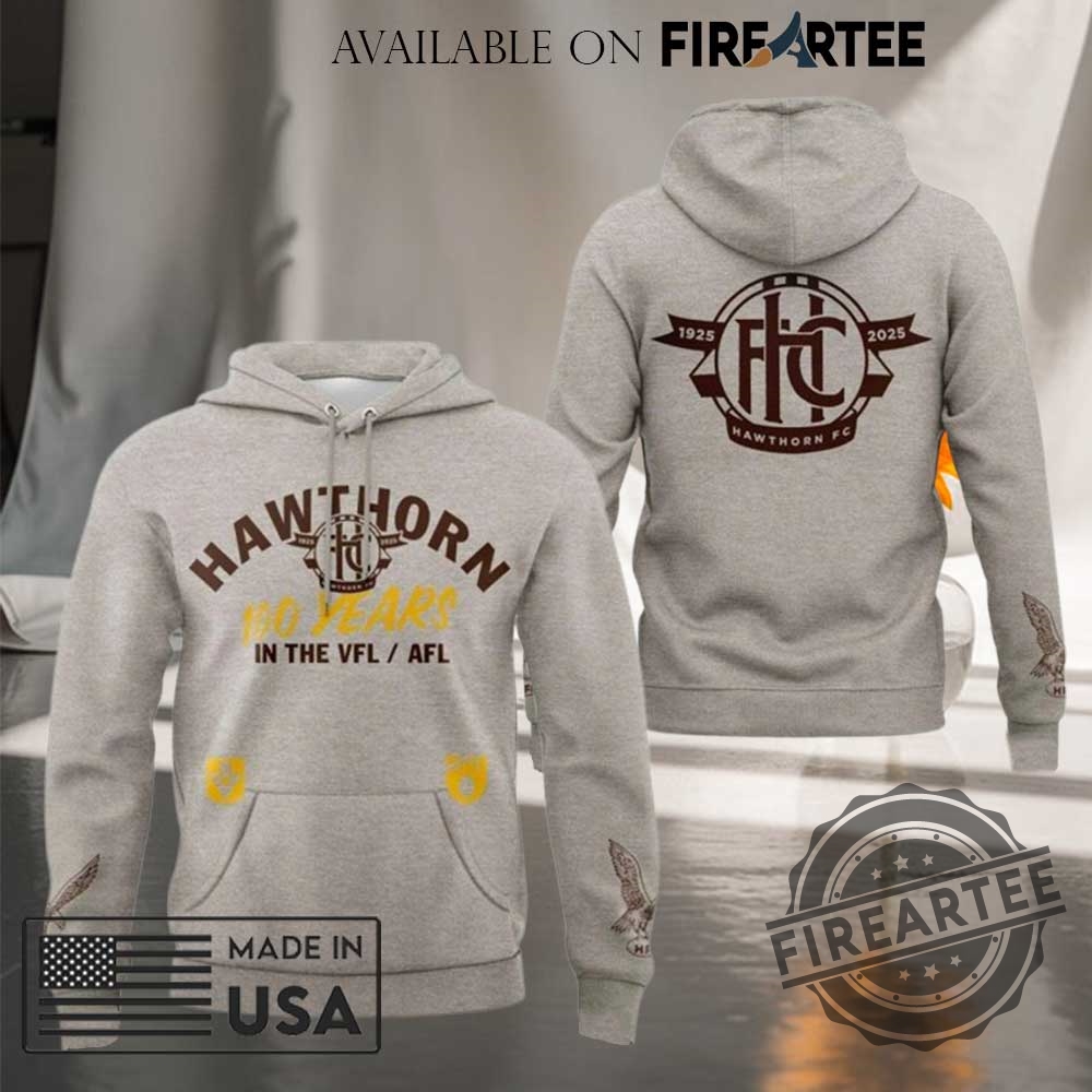 Hawthorn Football Club 100 Years Hoodie