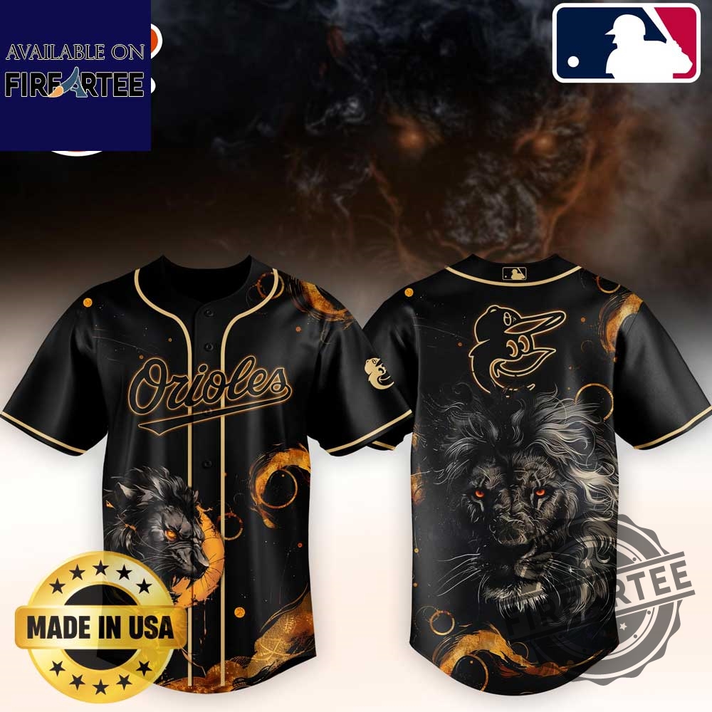 Baltimore Orioles Mlb X Lion Baseball Jersey