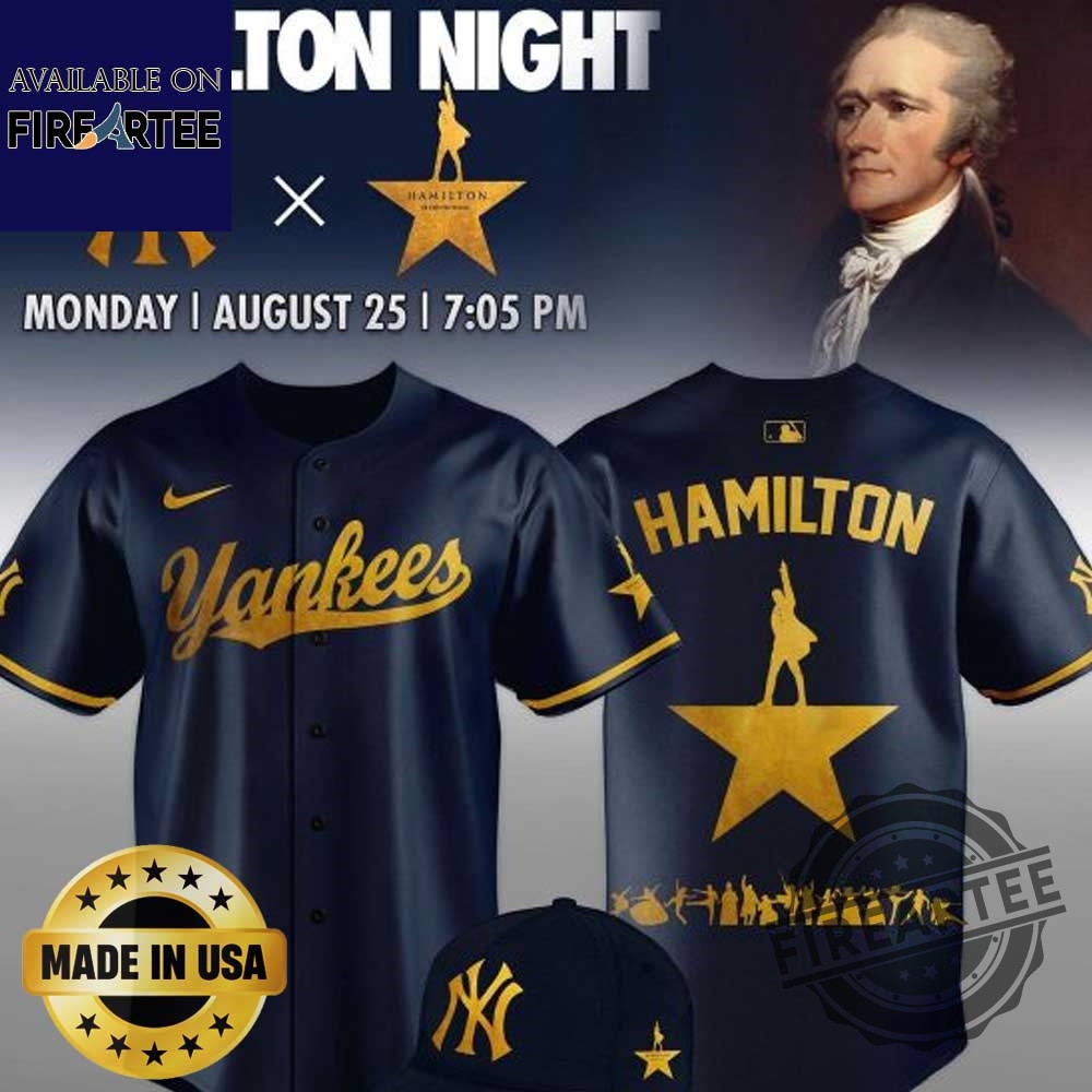 New York Yankees Hamilton 2025 Baseball Jersey