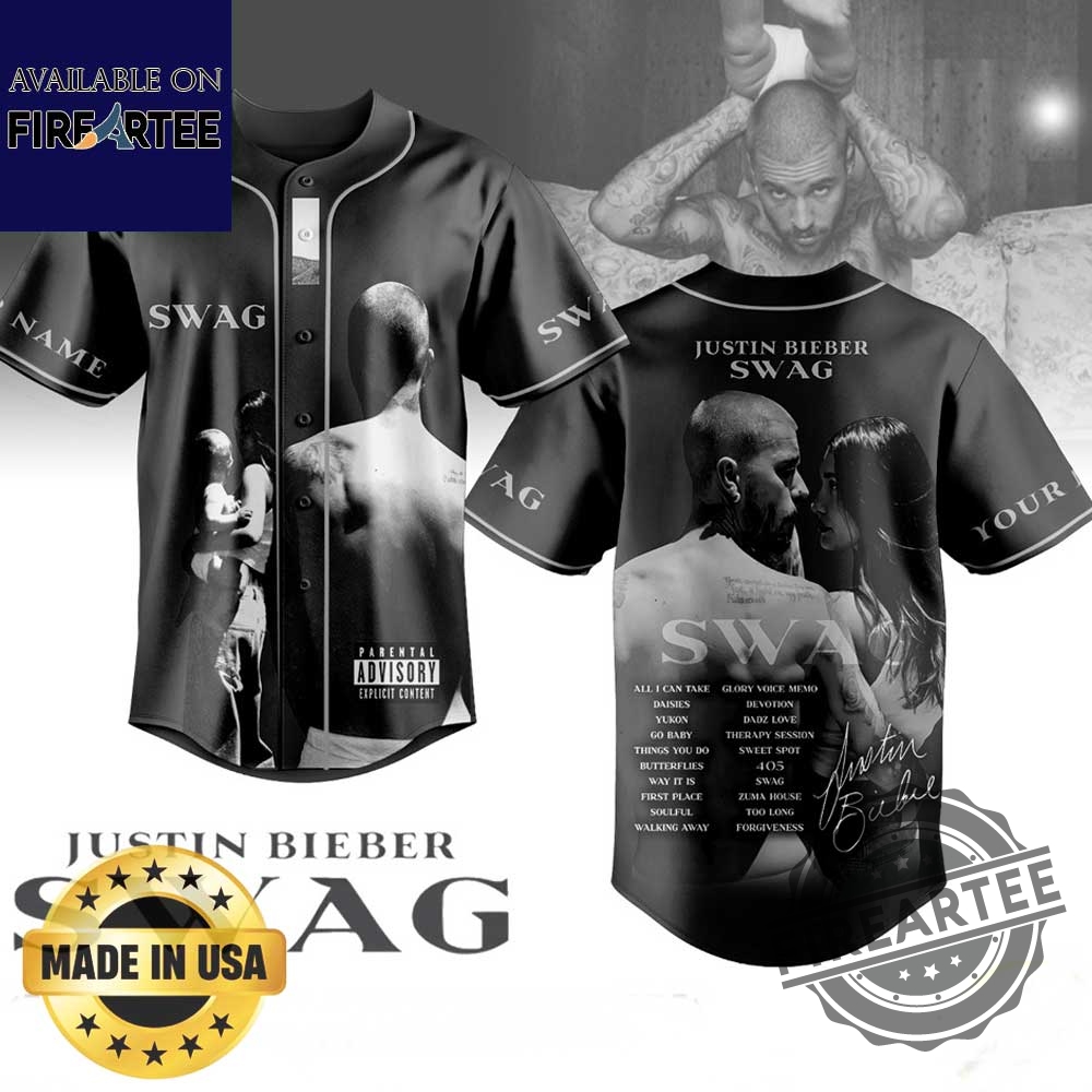 "Top Pop Culture Jerseys: Movie, Music, and Sports Collectibles 2025" 16 Justin Bieber Swag Album Baseball Jersey