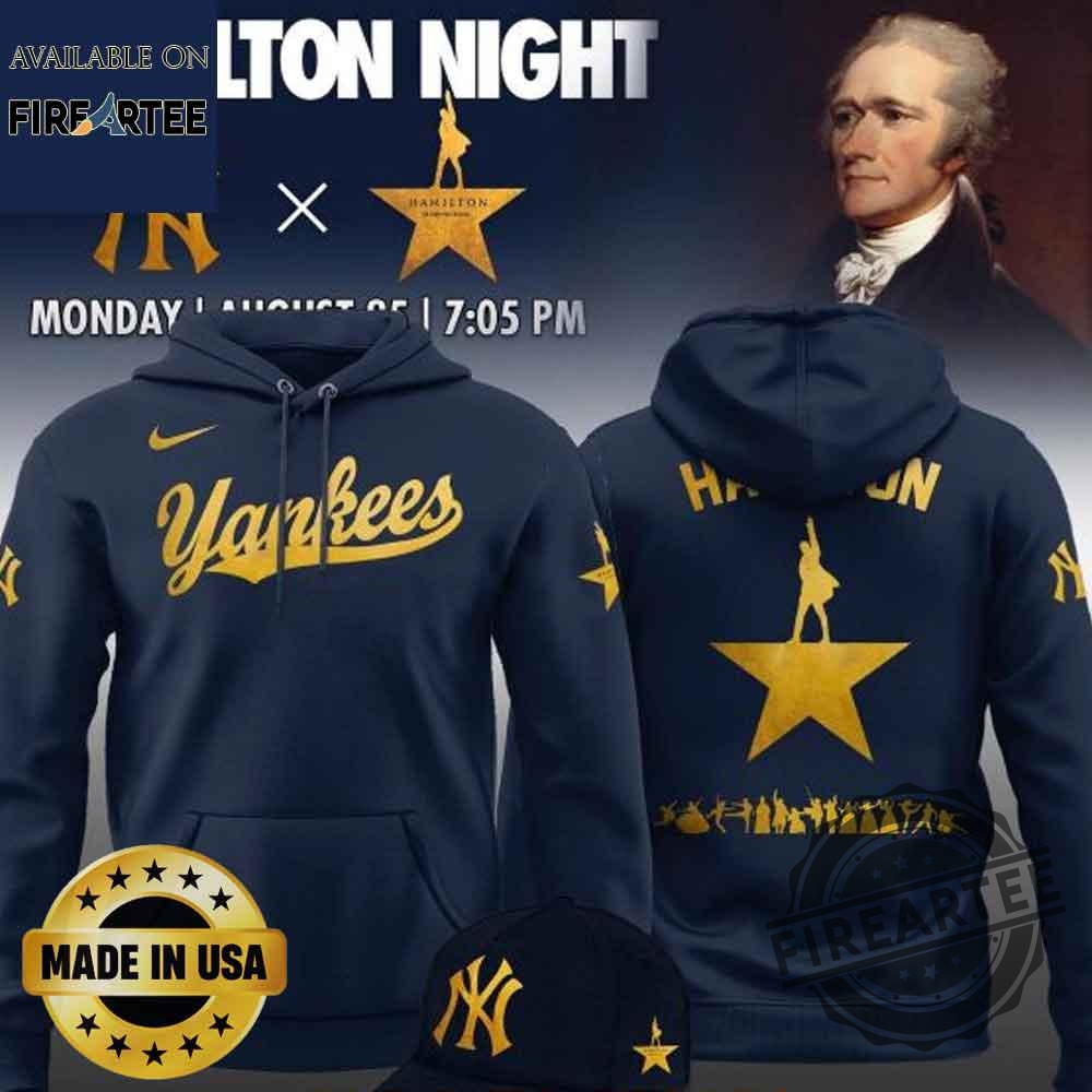 New York Yankees Hamilton 2025 T-shirt 3 New York Yankees Hamilton 2025 T-shirt
