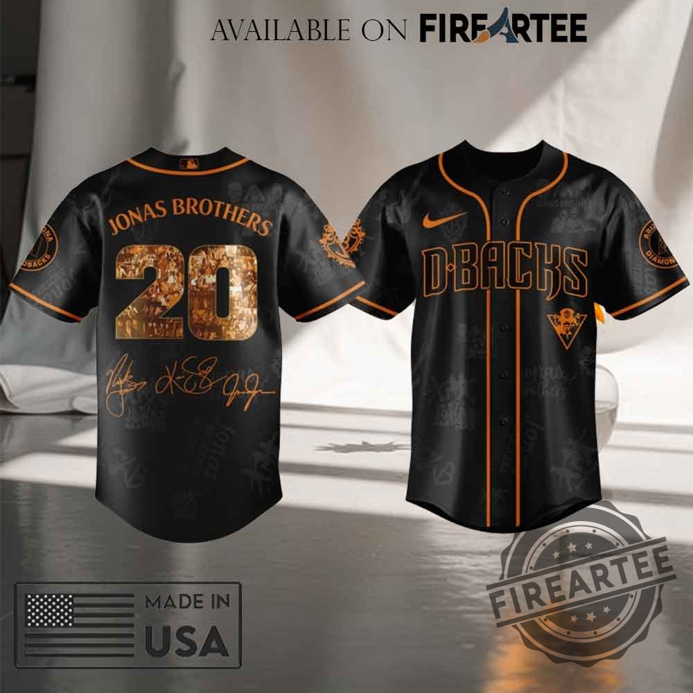 Arizona Diamondbacks Mlb X Jonas Brothers Tour Personalized Baseball Jersey 7 Arizona Diamondbacks MLB x Jonas Brothers Tour Personalized Baseball Jersey