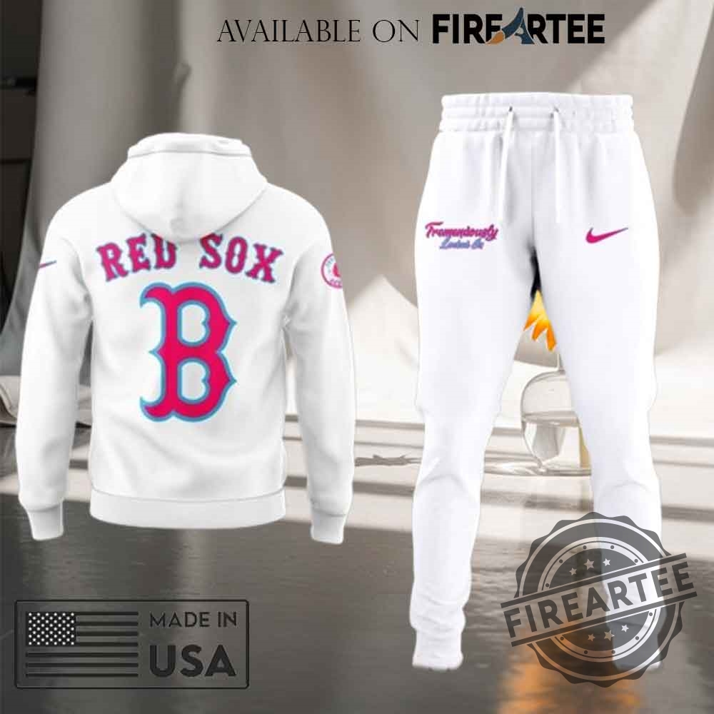 Boston Red Sox Tremendously Locked In White Hoodie