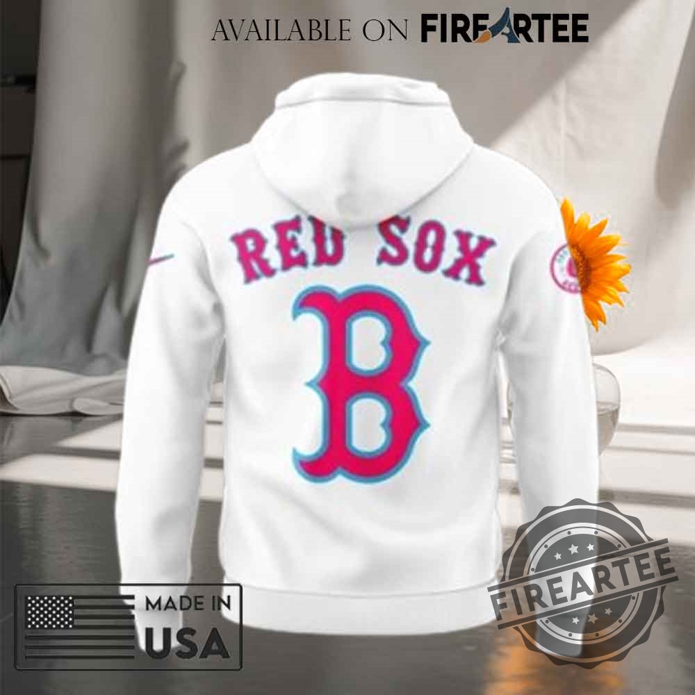 Boston Red Sox Tremendously Locked In White Hoodie 7 Boston Red Sox Tremendously Locked In White Hoodie