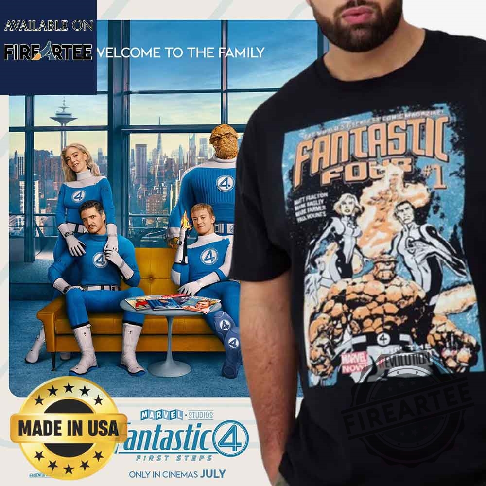 Vintage Marvel Fantastic Four Comic T-Shirt 5 Vintage Marvel Fantastic Four Comic T-Shirt