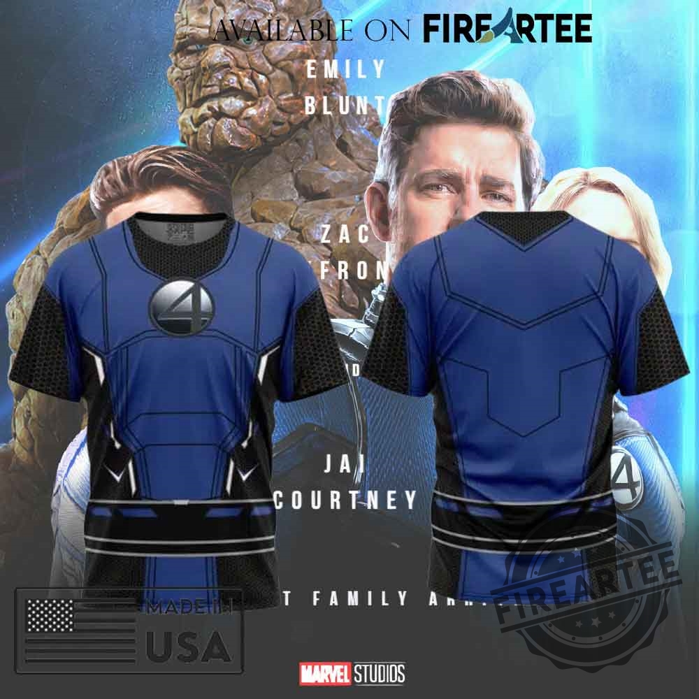 Fantastic Four Marvel Comics All Over Printed Tshirt