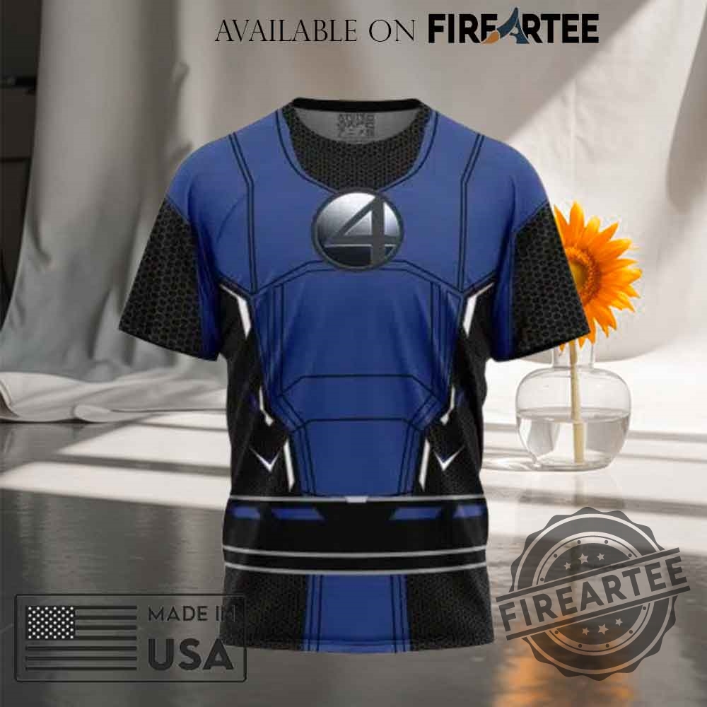 Fantastic Four Marvel Comics All Over Printed T-Shirt 5 Fantastic Four Marvel Comics All Over Printed T-Shirt