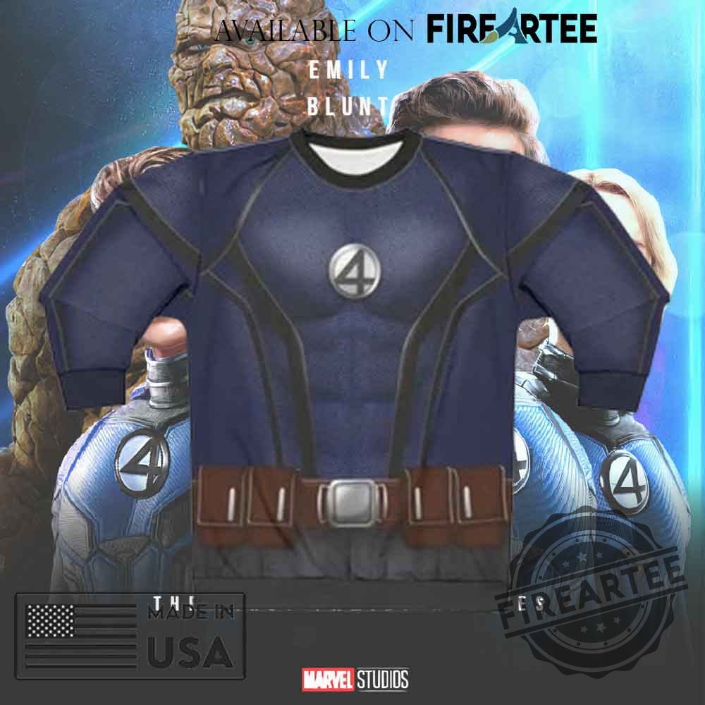 Fantastic Four Marvel Comics All Over Printed T-Shirt 7 Fantastic Four Marvel Comics All Over Printed T-Shirt