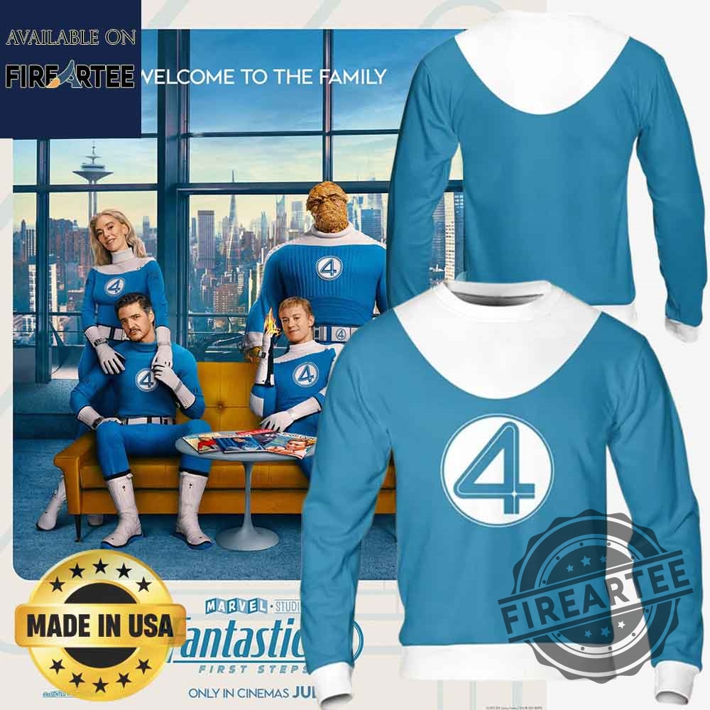 Marvel Fantastic Four 2025 Sweatshirt Apperal
